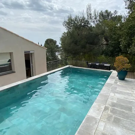 Apartmán Confortable A Avec Piscine Privee *